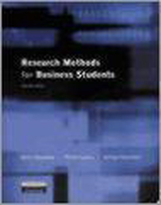 Research Methods for Business Students