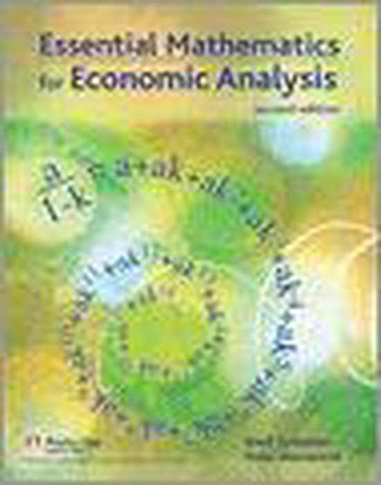 Essential Mathematics for Economic Analysis