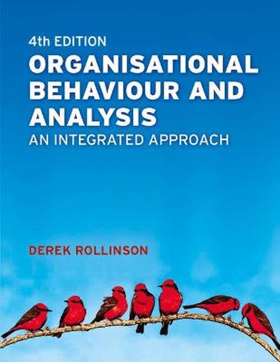 Organisational Behaviour & Analysis