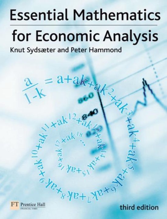 Essential Mathematics For Economic Analysis