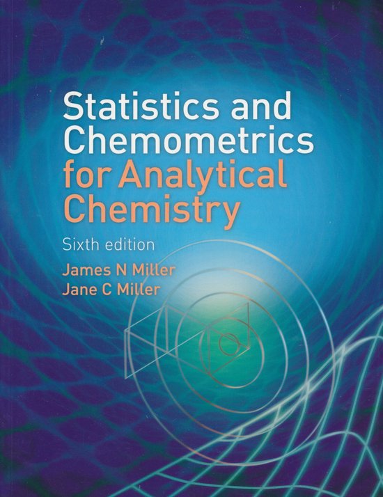 Statistics and Chemometrics for Analytical Chemistry