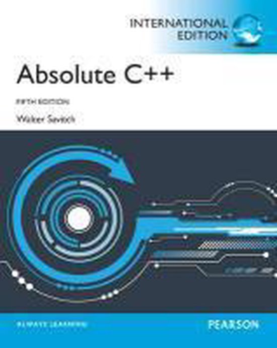 Absolute C++