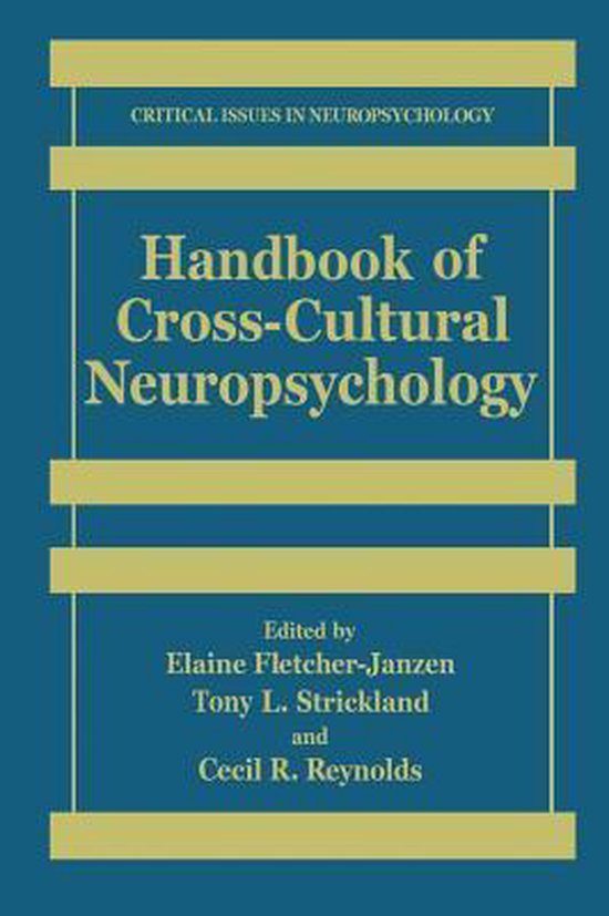 Handbook of Cross-Cultural Neuropsychology