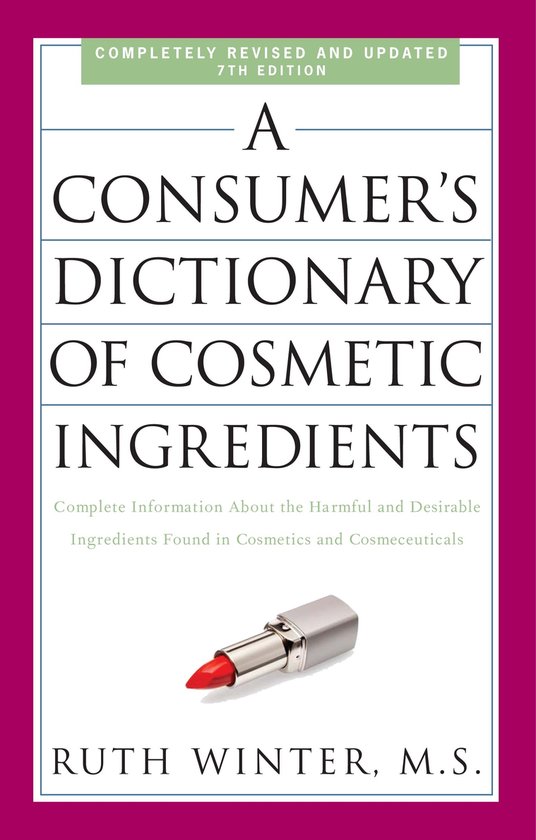 Consumers Dictionary Of Cosmetic Ingredi