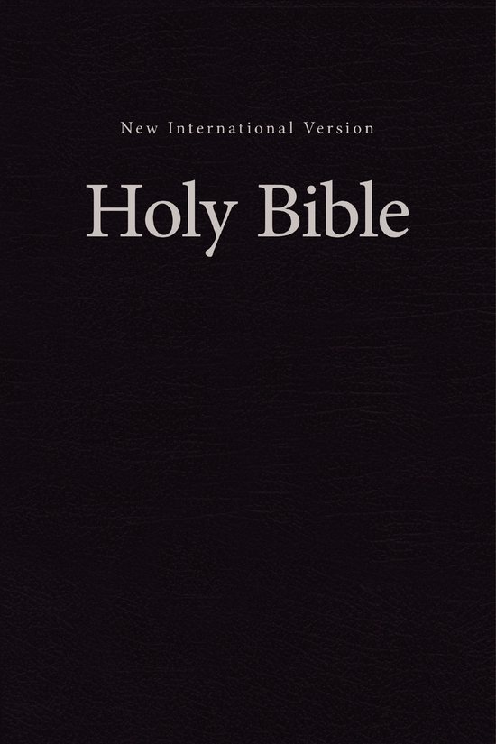 NIV, Value Pew and Worship Bible, Hardcover, Black