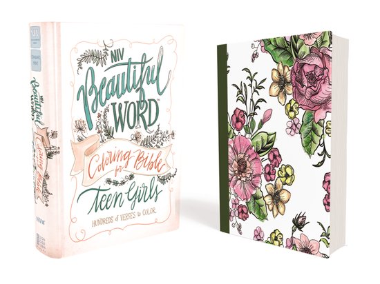 Beautiful Word- NIV, Beautiful Word Coloring Bible for Teen Girls, Hardcover