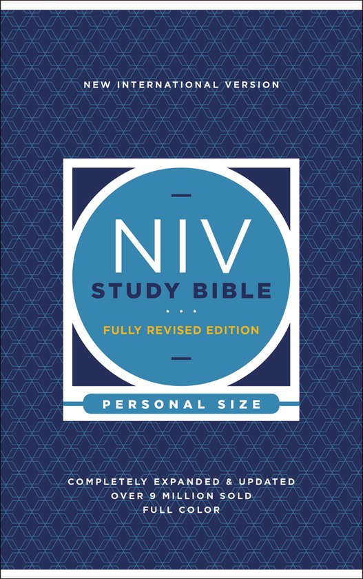 NIV Study Bible, Fully Revised Edition- NIV Study Bible, Fully Revised Edition (Study Deeply. Believe Wholeheartedly.), Personal Size, Hardcover, Red Letter, Comfort Print