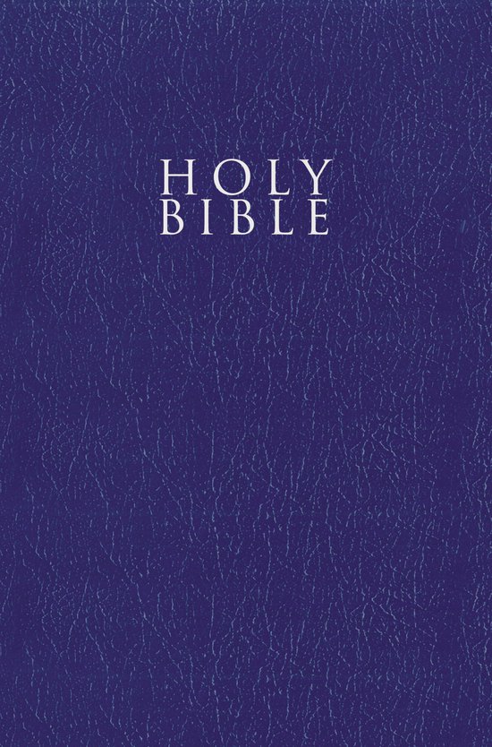 NIV, Gift and Award Bible, Leather-Look, Blue, Red Letter, Comfort Print