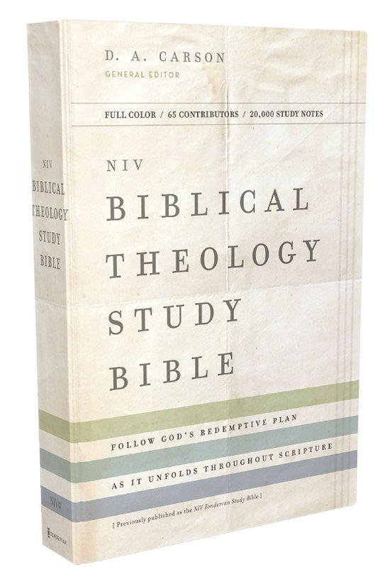 NIV, Biblical Theology Study Bible (Trace the Themes of Scripture), Hardcover, Comfort Print