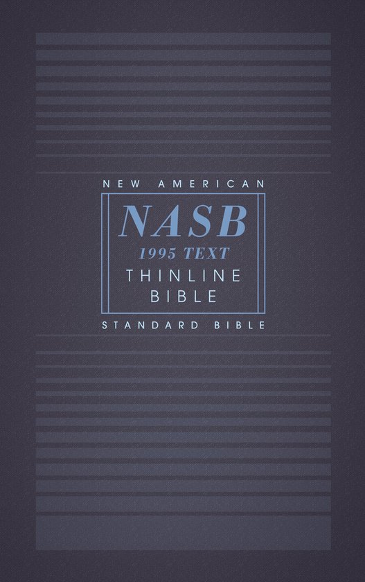 NASB, Thinline Bible, Paperback, Red Letter, 1995 Text, Comfort Print