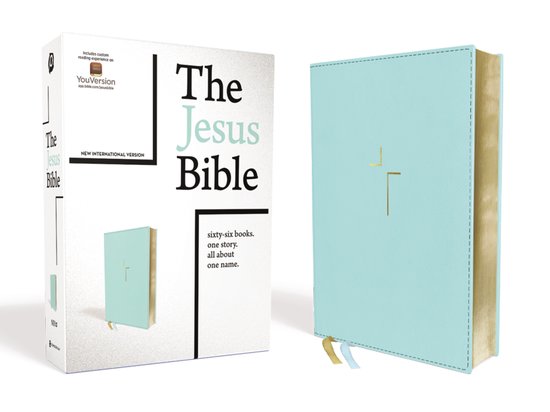 The Jesus Bible, NIV Edition, Leathersoft, Teal, Comfort Print