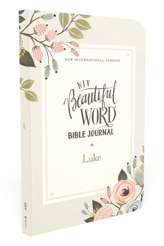 Niv, Beautiful Word Bible Journal, Luke, Paperback, Comfort Print