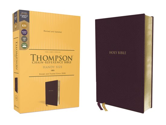 Zondervan: Kjv, Thompson Chain-Reference Bible, Handy Size,