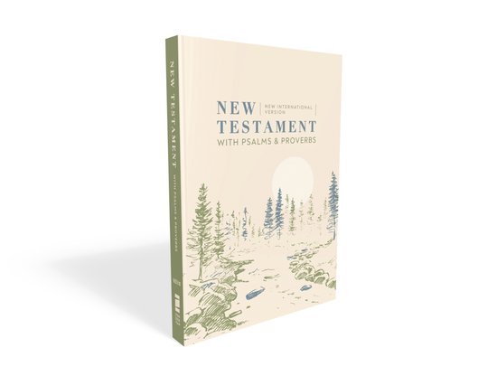 NIV, New Testament with Psalms and Proverbs, Pocket-Sized, Paperback, Tree, Comfort Print