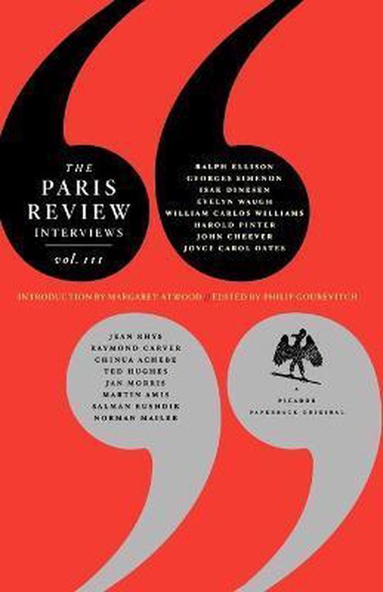 The Paris Review Interviews, Vol. III