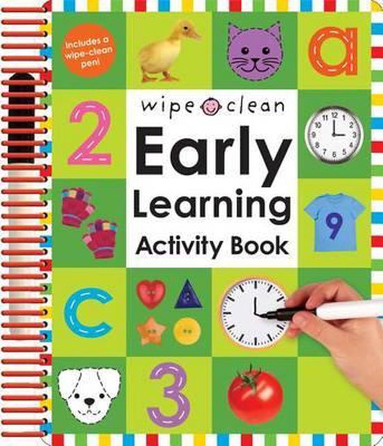 Wipe Clean Early Learning Activity Book