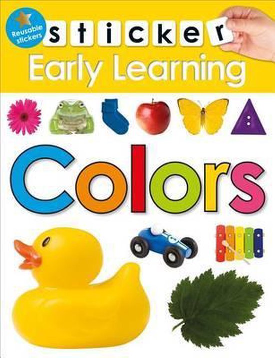 Sticker Early Learning Colors