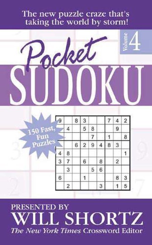 Pocket Sudoku Presented by Will Shortz, Volume 4