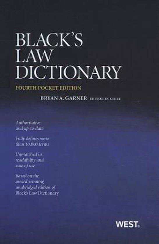 Black's Law Dictionary