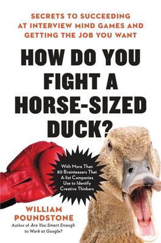 How Do You Fight a Horse-Sized Duck?