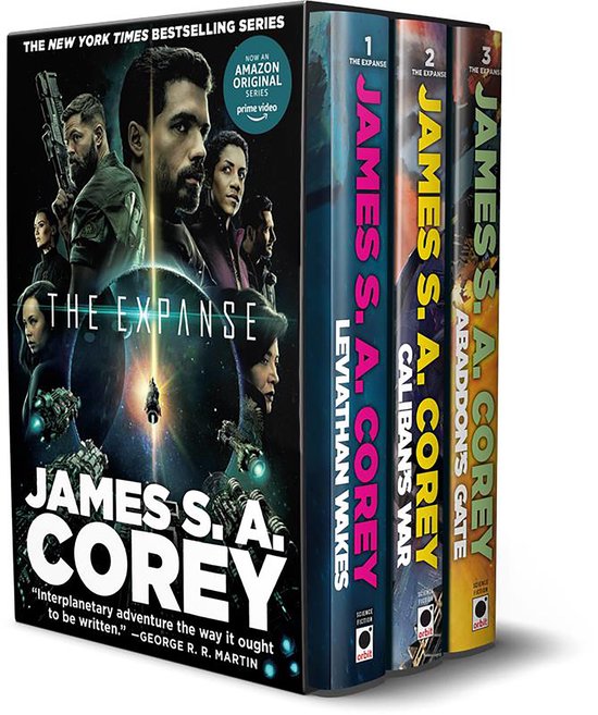 Expanse-The Expanse Hardcover Boxed Set: Leviathan Wakes, Caliban's War, Abaddon's Gate