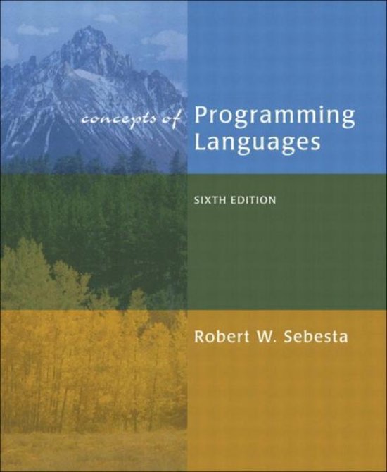 Concepts of Programming Languages