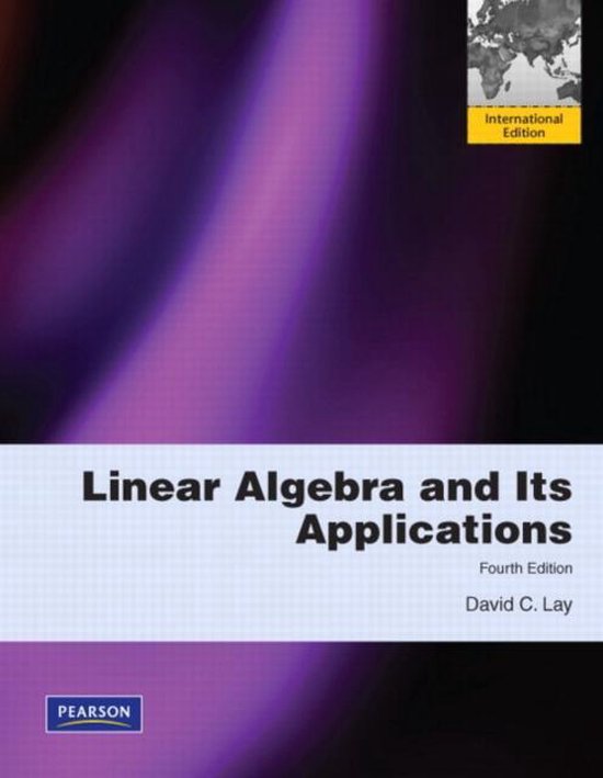 Linear Algebra And Its Applications