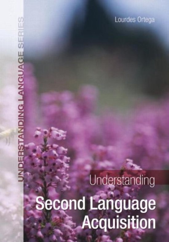 Understand Second Lang Acquisition