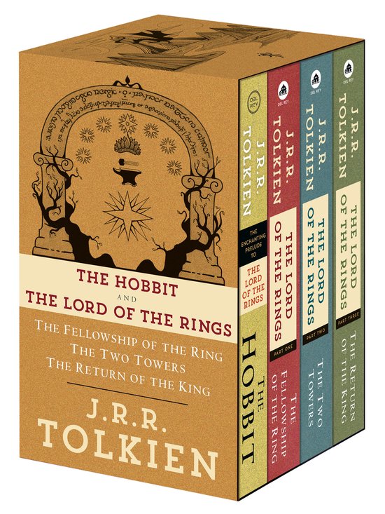 J R R Tolkien 4 Book Boxed Set