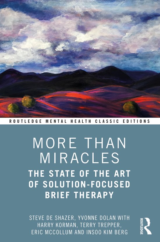 Routledge Mental Health Classic Editions- More Than Miracles