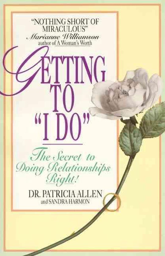 Getting to ''I Do''