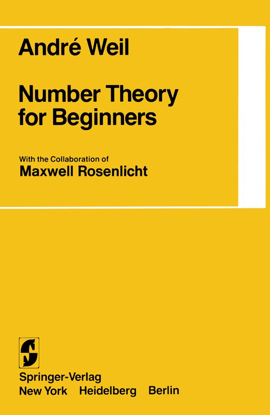 Number Theory for Beginners