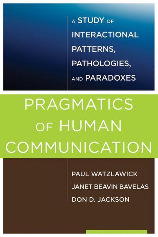 Pragmatics of Human Communication