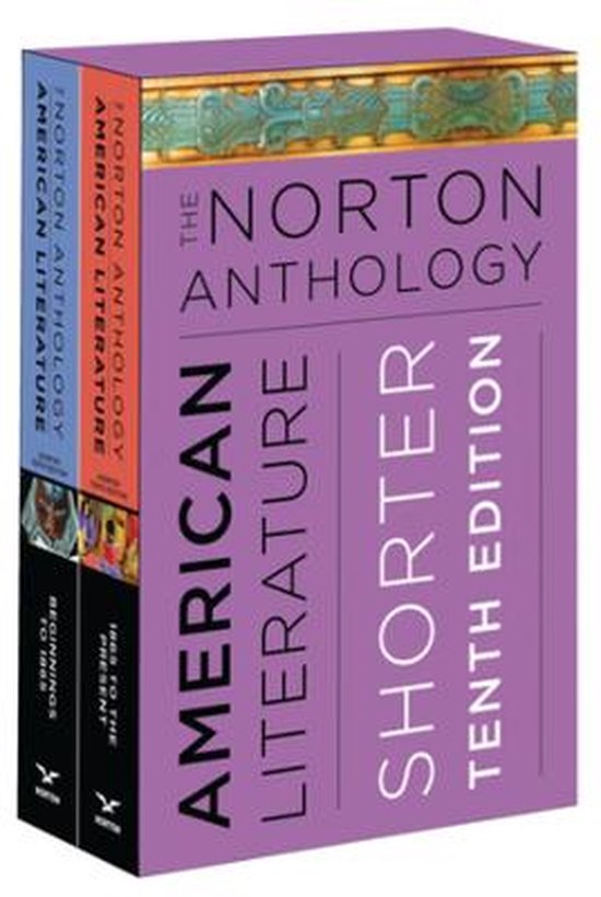 The Norton Anthology of American Literature. Shorter Edition. 2 Bände