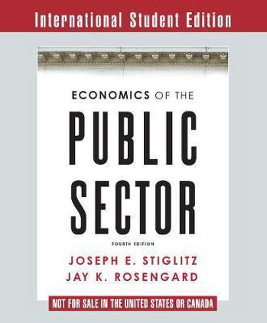 Economics Of The Public Sector