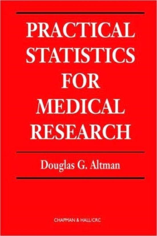 Practical Statistics For Med Resea