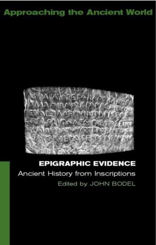 Epigraphic Evidence