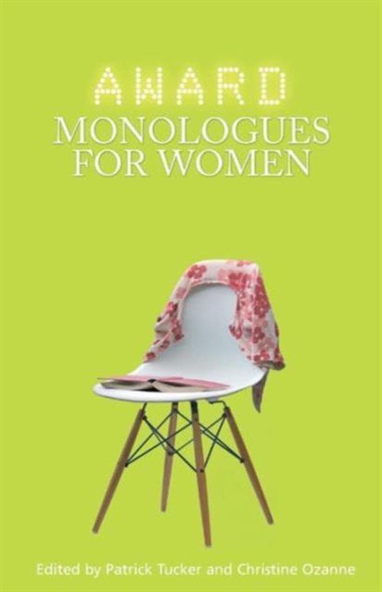 Award Monologue Book For Women