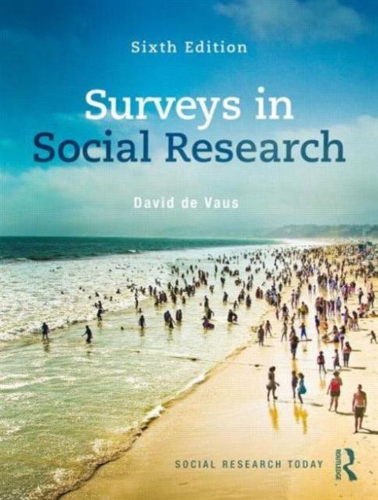 Social Research Today - Surveys In Social Research