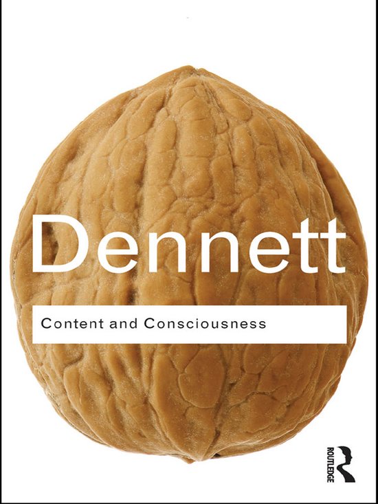 Routledge Classics - Content and Consciousness