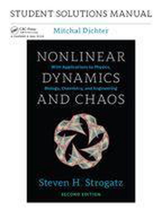 Student Solutions Manual for Nonlinear Dynamics and Chaos, 2nd edition