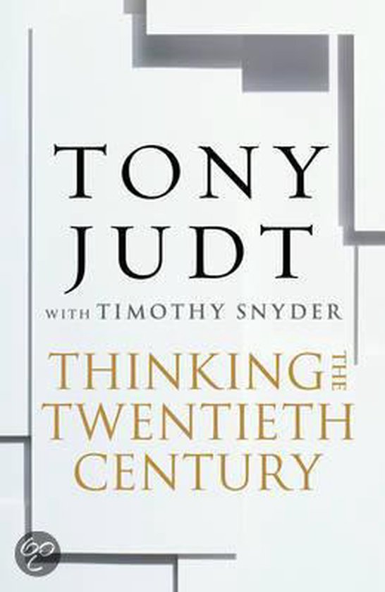 Thinking The Twentieth Century