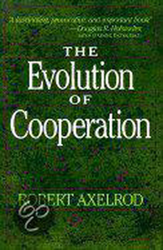 The Evolution of Cooperation