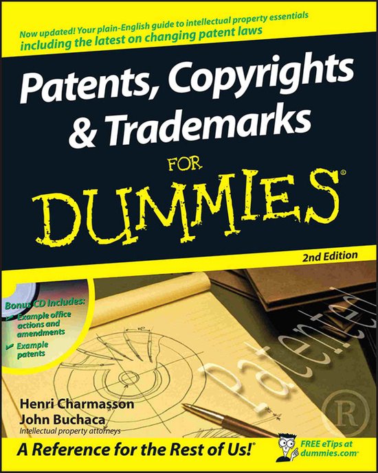 Patents, Copyrights And Trademarks For Dummies