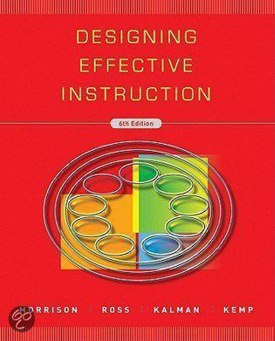 Designing Effective Instruction