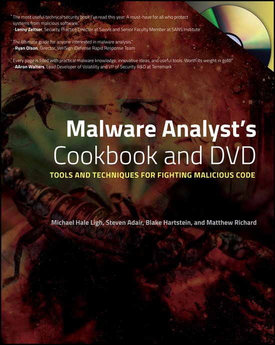 Malware Analysts Cookbook & DVD