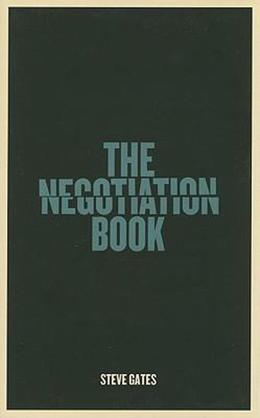 The Negotiation Book