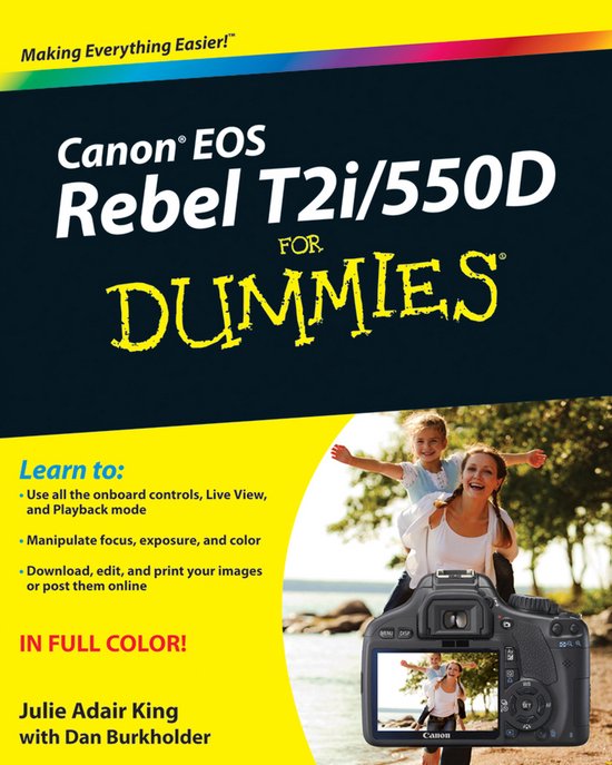 Canon Eos Rebel T2I/550D For Dummies