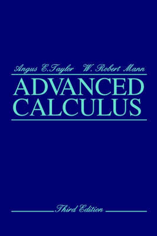 Advanced Calculus