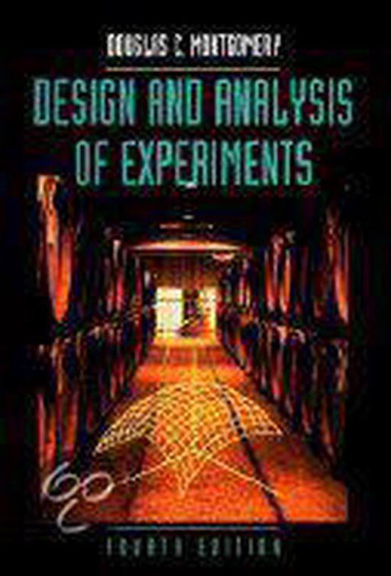 Design and Analysis of Experiments